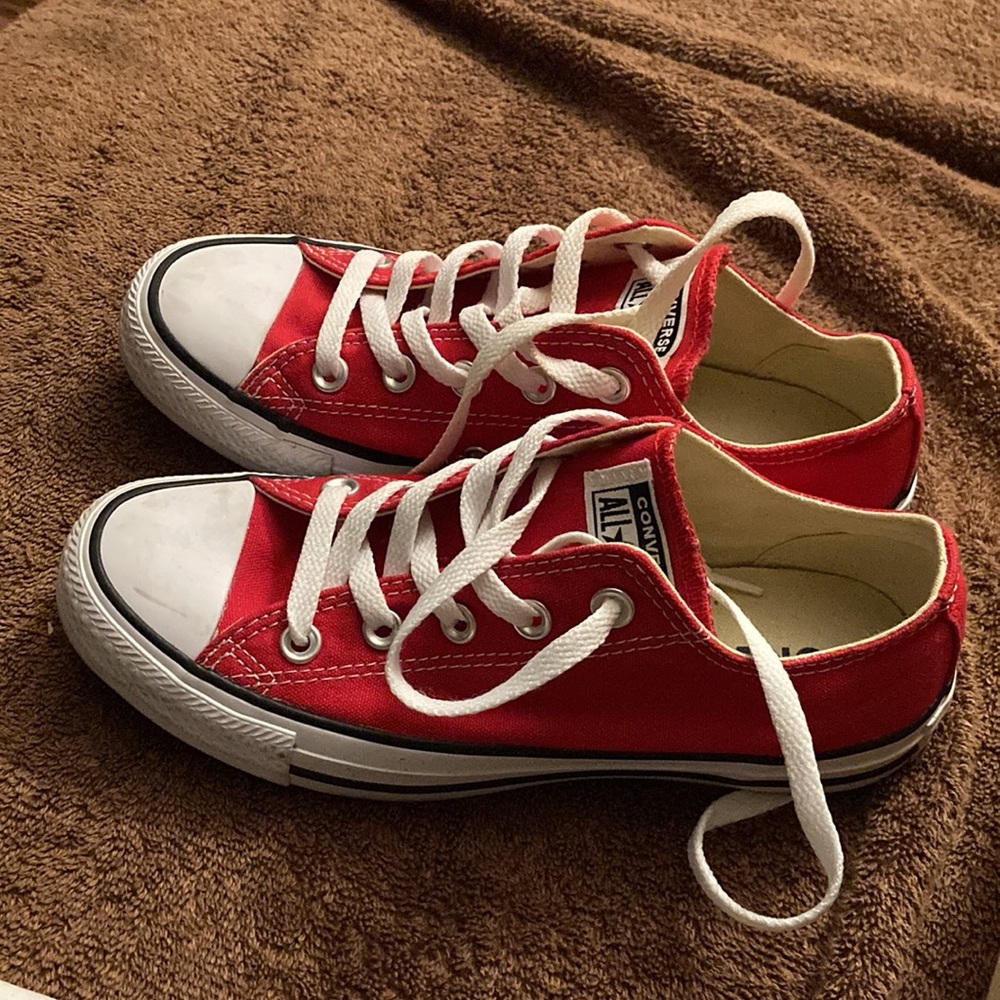 Red Converse - Picture 2 of 5